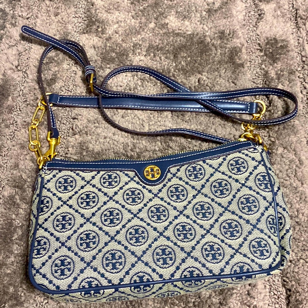 Tory Burch T Monogram Jacquard Bag